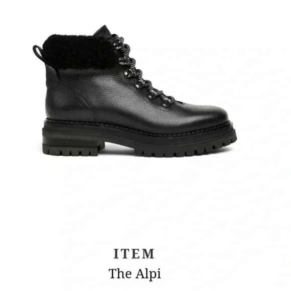 M. Gemi The Alpi Boots in Black Size 38 (US 7.5)